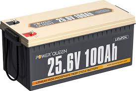 Power Queen LiFePO4 25.6V 100Ah