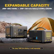 Vtoman Jump 1000 1000W 1408Wh + Jump 1500 Battery 1548Wh