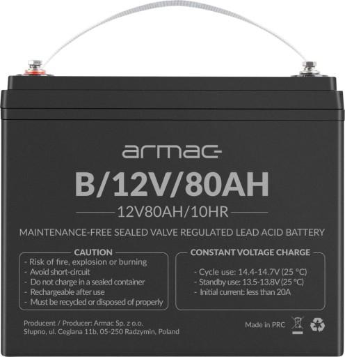 Armac  VRLA AGM 12V/80AH