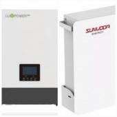 LuxPower SNA6000 Wide PV + 1 x  SUNWODA MonaWall-5