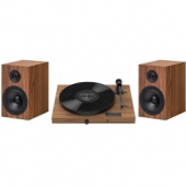 Pro-Ject Set Jukebox E + Speaker Box 5 Walnut (   + )